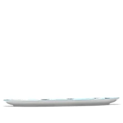 Oval Plate °2 L Camelia Aubergine