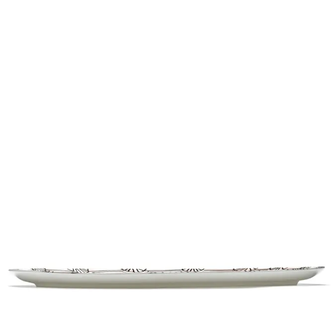 Oval Plate °2 L Mirtillo Nude