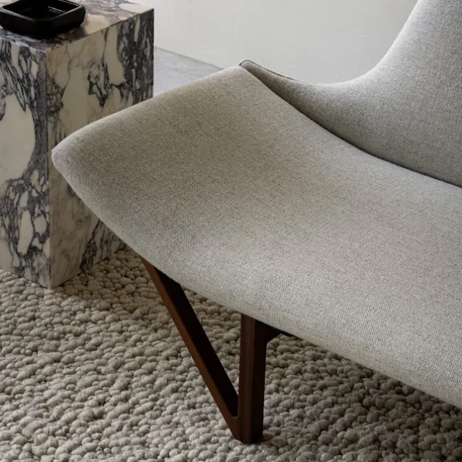 Pagode sofa valnøtt