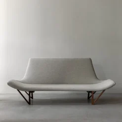 Pagode sofa valnøtt