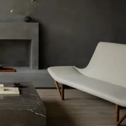 Pagode sofa valnøtt