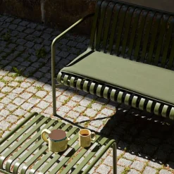 Palissade Dining benk med armlener