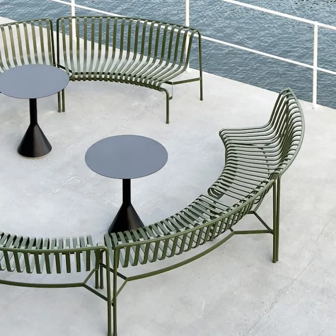 Palissade Dining parkbenk 2-pakk Out/Out