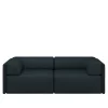 Palo Block 2-seater Sofa Low Back with Armrests
