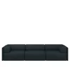 Palo Block 3-seater Sofa Low Back with Armrests