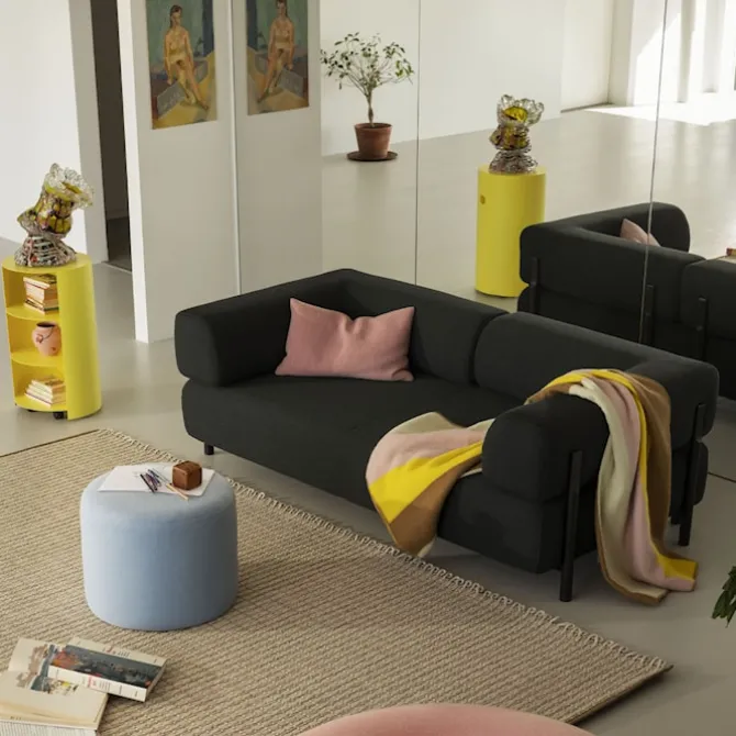 Palo 2-seater Sofa with Armrests