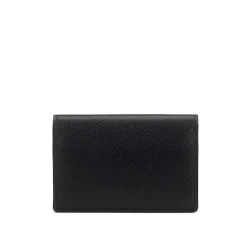 Panama Folded Card Holder - Black