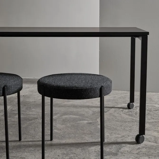 Panton Move Table Black