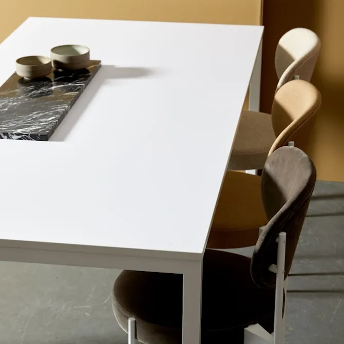 Panton Move Table White