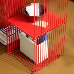 Panton Wire Extended hylleplan 34,8x68,2 cm