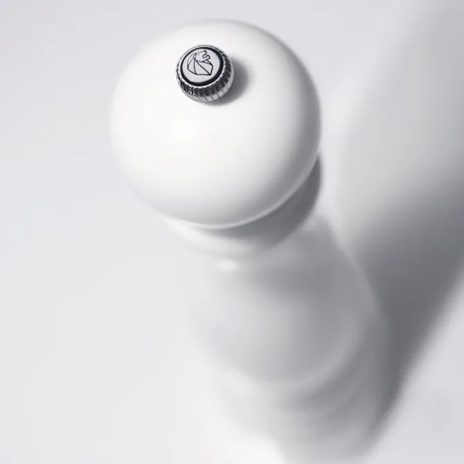Paris u'select pepparkvarn laquered white 18 cm