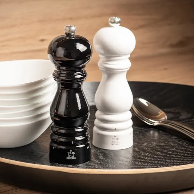 Paris u'select saltkvarn laquered white 18 cm