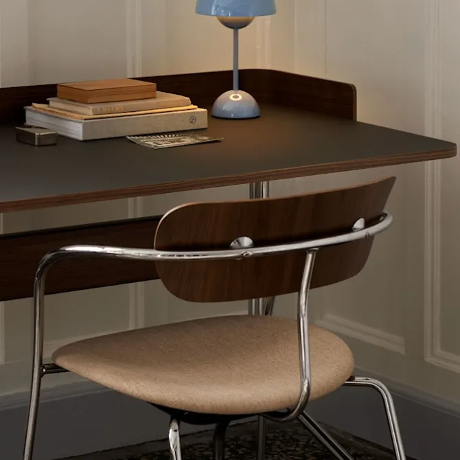 Pavilion Armchair AV4 Chrome