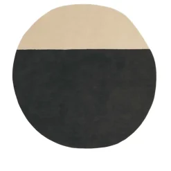Pearls Rug Black