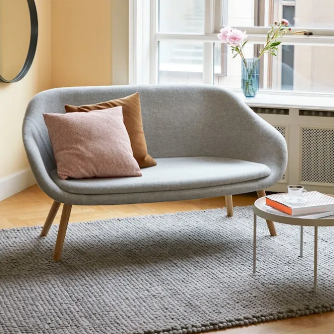 Peas teppe Dark Grey