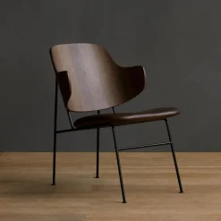 Penguin lenestol trukket sete valnøtt
