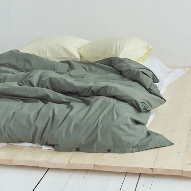 Percale solid duvet cover 150x210cm