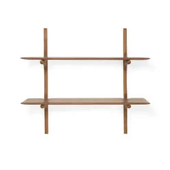 PI Wall Shelf Mahogany