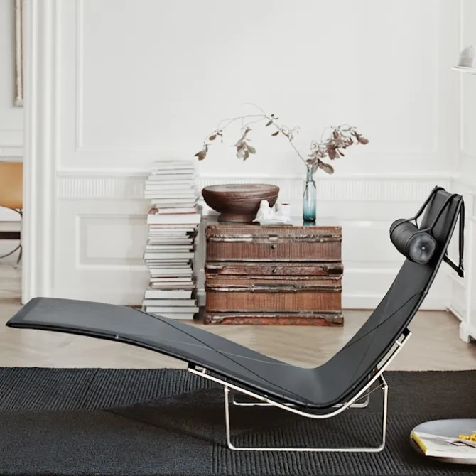 PK24 lenestol skinn