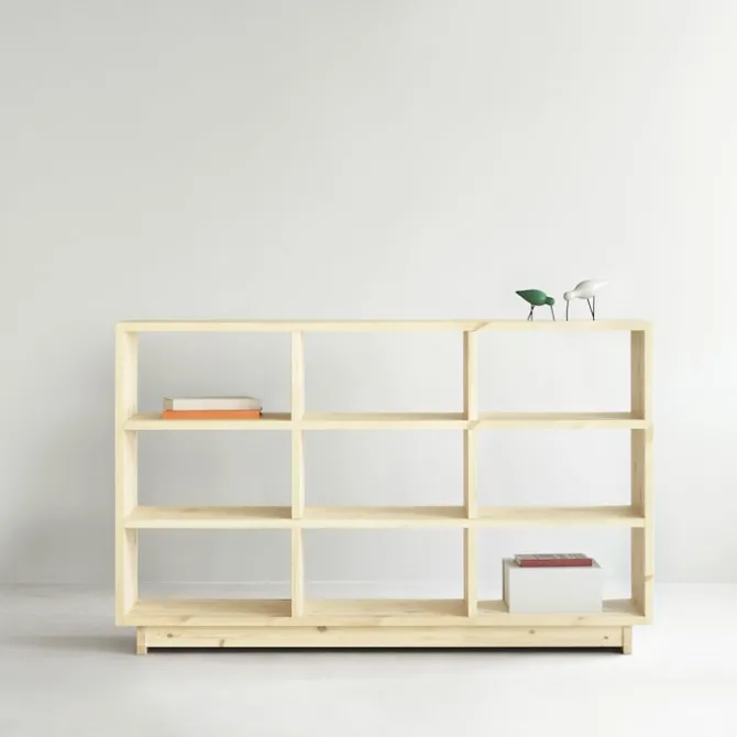Plank Bookcase High
