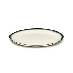 Plate Dé White/Black Var 3