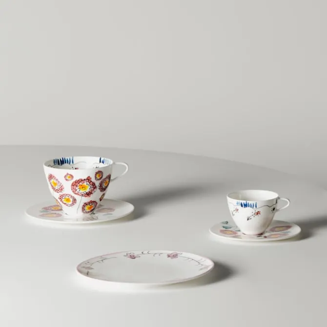 Plate L Dark Viola - Set of 2