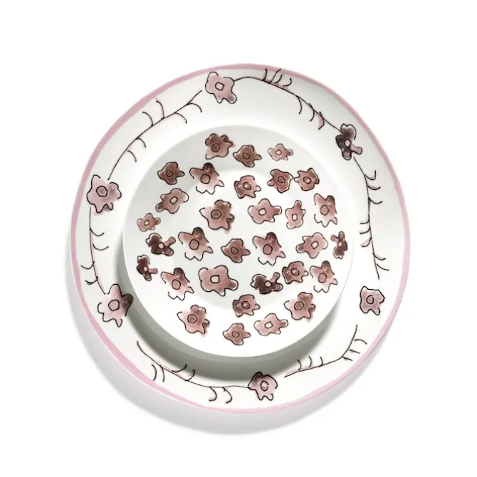 Plate L Dark Viola - Set of 2