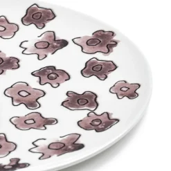 Plate L Dark Viola - Set of 2
