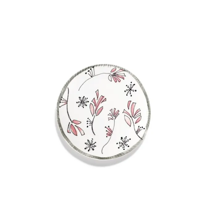 Plate S Fiore Rosa - Set of 2