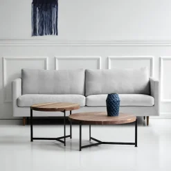 Plateau salongbord Ø 80 cm