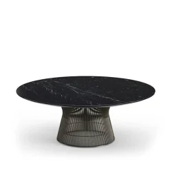 Platner salongbord Ø 92 cm Bronse Metallic