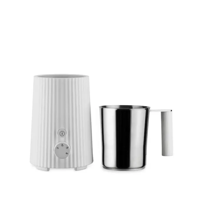Plissé Milk frother - White