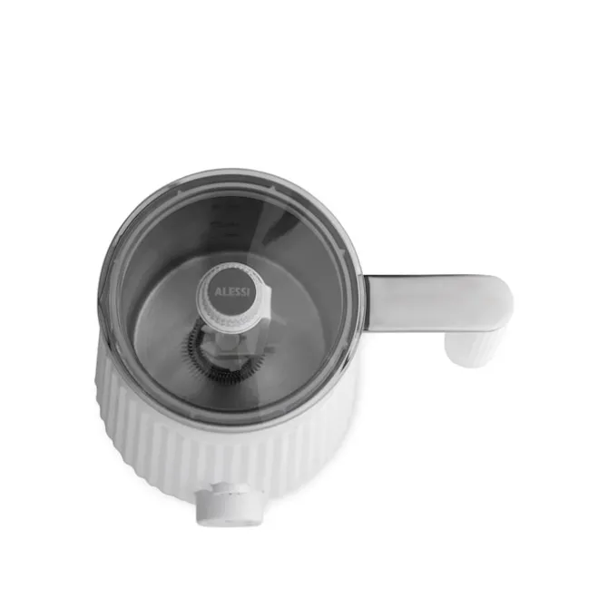 Plissé Milk frother - White