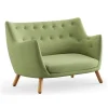 Poet sofa Dark oiled oak