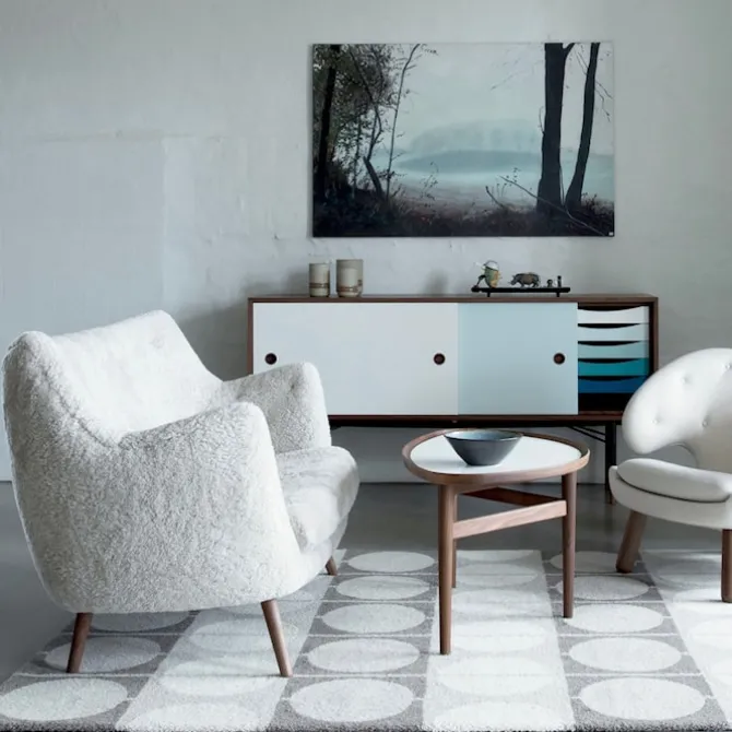 Poet sofa Walnut