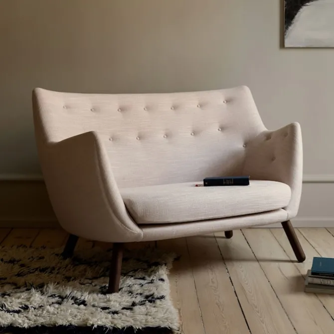 Poet sofa Walnut