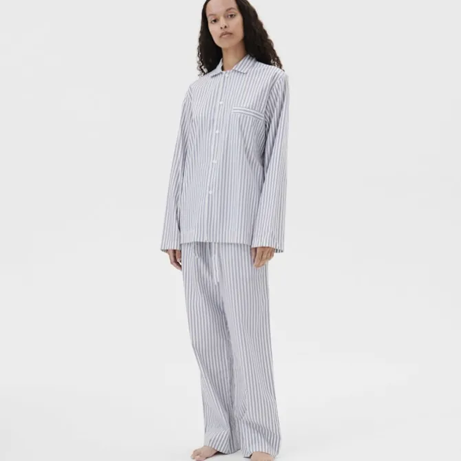 Poplin Pyjamas Shirt Skagen Stripes