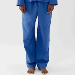 Poplin Sleepwear Pants Royal Blue