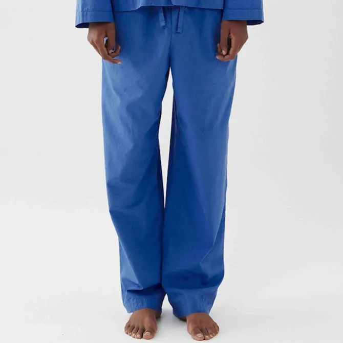 Poplin Sleepwear Pants Royal Blue