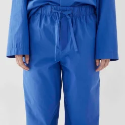 Poplin Sleepwear Pants Royal Blue