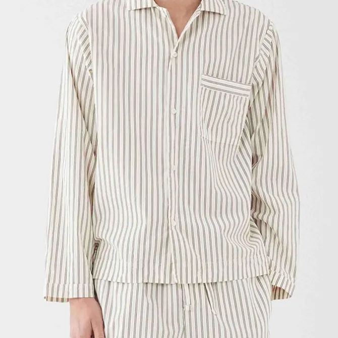 Poplin Sleepwear Shirt Hopper Stripes