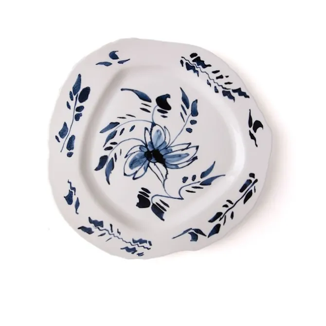 Porcelain Dinner Plate Classic On Acid