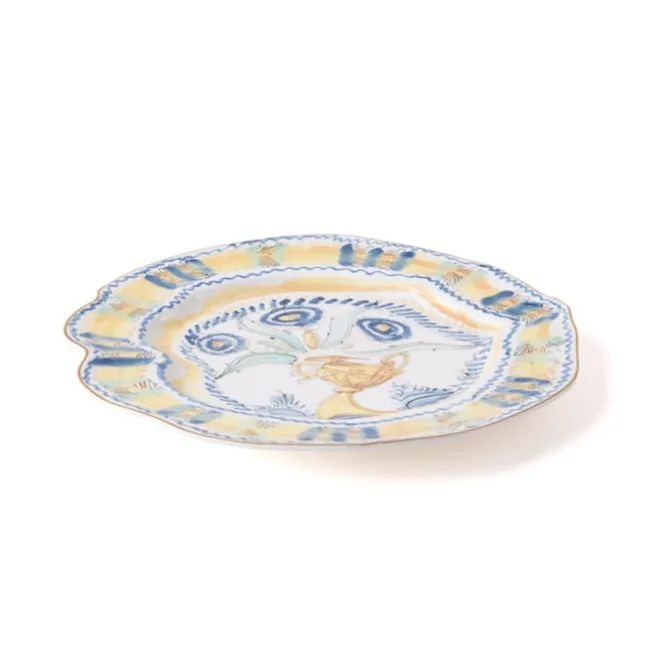Porcelain Dinner Plate Classic On Acid