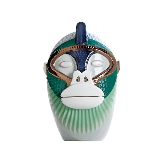 Primates Kandti Vas - Light Grey/Pinewood Green