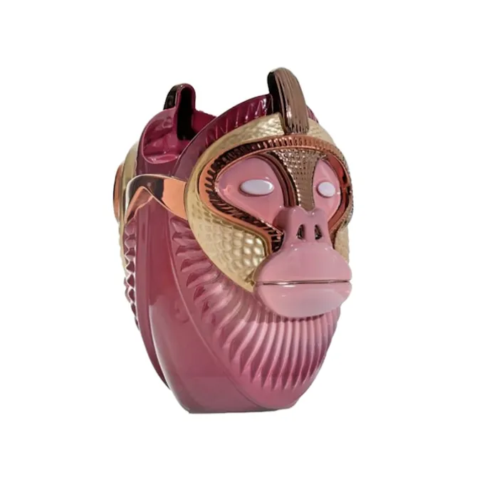 Primates Kandti Vas Bordeaux Pink Gold