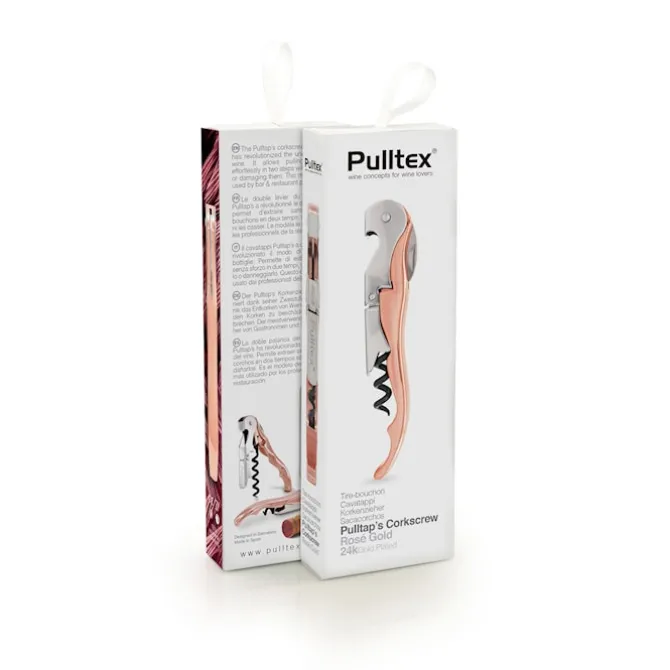 Pulltaps Classic Rose Gold Corkscrew