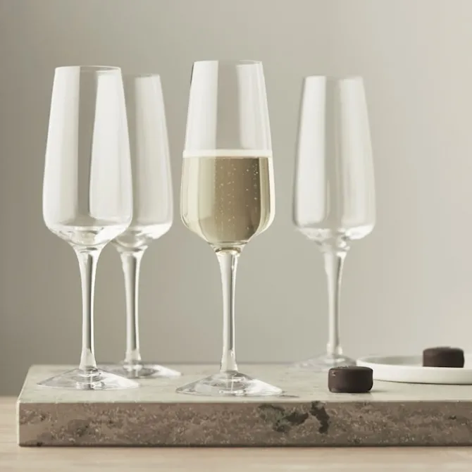 Puls champagneglass 28 cl 4-pakning