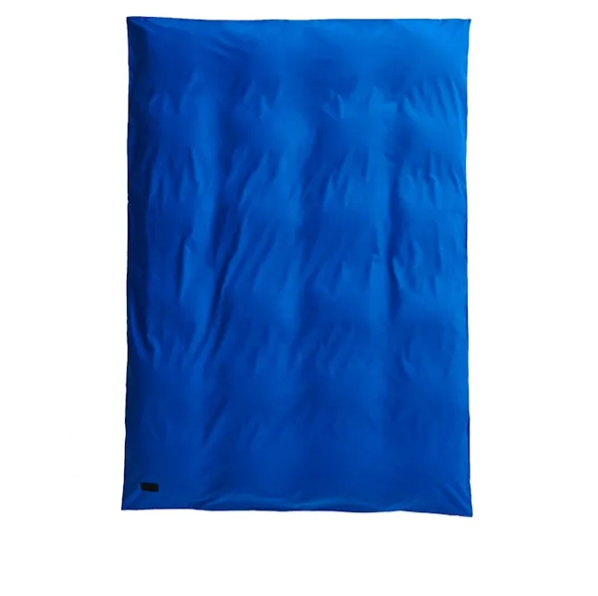 Pure Duvet Cover Poplin Italian Blue