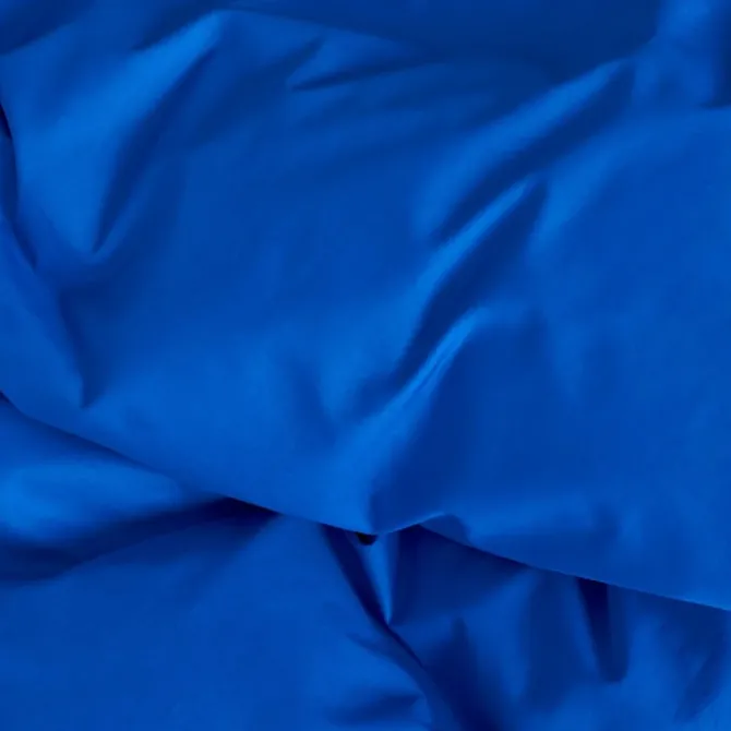 Pure Duvet Cover Poplin Italian Blue