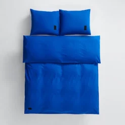 Pure Duvet Cover Poplin Italian Blue